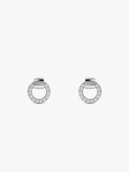 Silver Special Orb Earrings