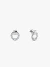 Silver Special Orb Earrings