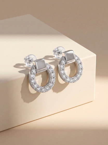 Silver Special Orb Earrings