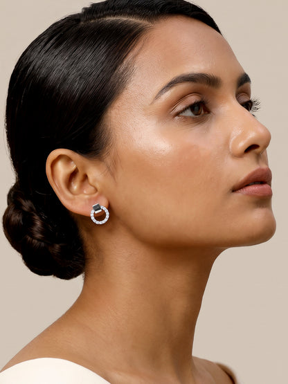 Silver Special Orb Earrings
