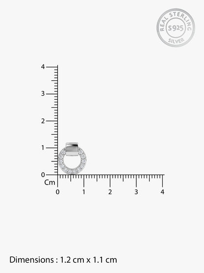 Silver Special Orb Earrings