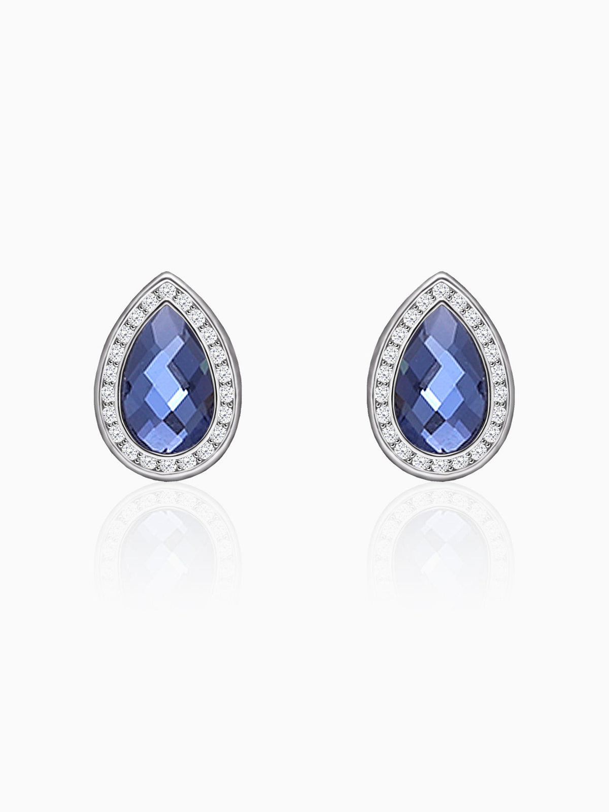 Silver In the Mood for Blues Earrings
