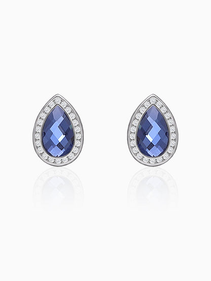 Silver In the Mood for Blues Earrings