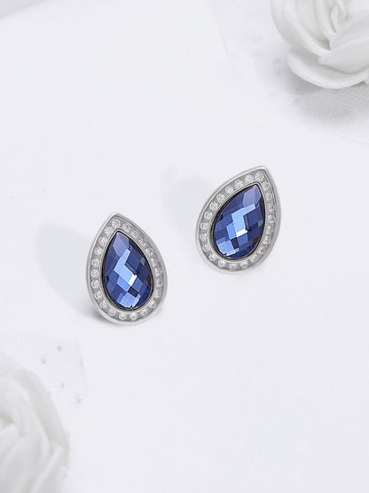 Silver In the Mood for Blues Earrings