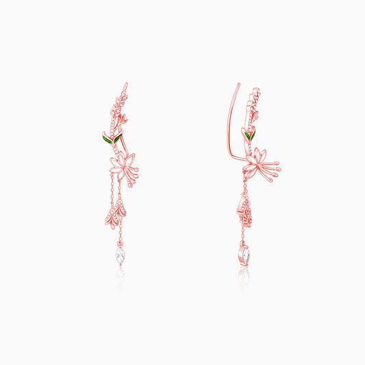 Rose Gold Safed Musli Ear Cuffs