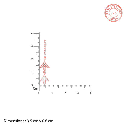 Rose Gold Musli Drops Earrings