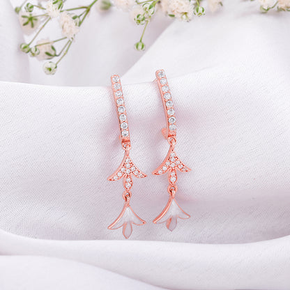 Rose Gold Musli Drops Earrings