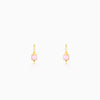 Golden Pink Blush Earrings