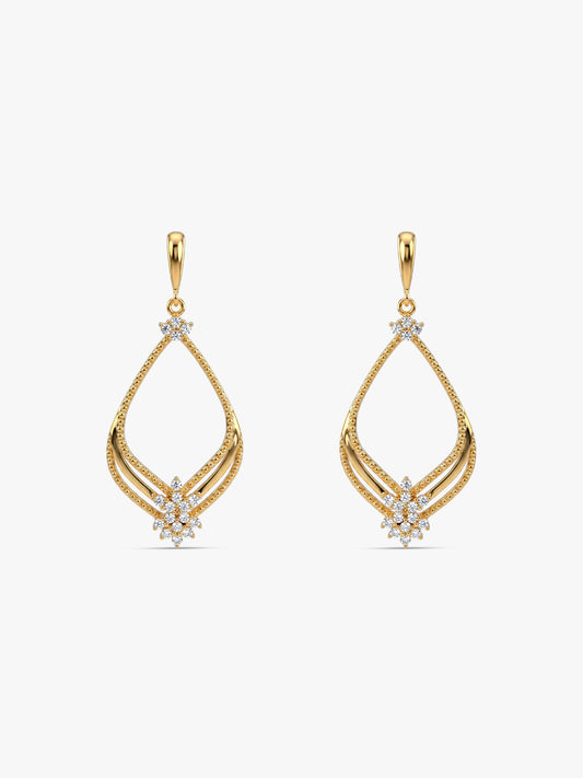 Golden Princess Earrings