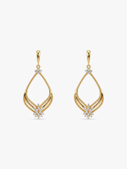 Golden Princess Earrings