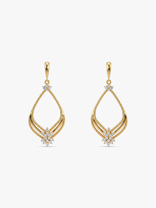 Golden Princess Earrings