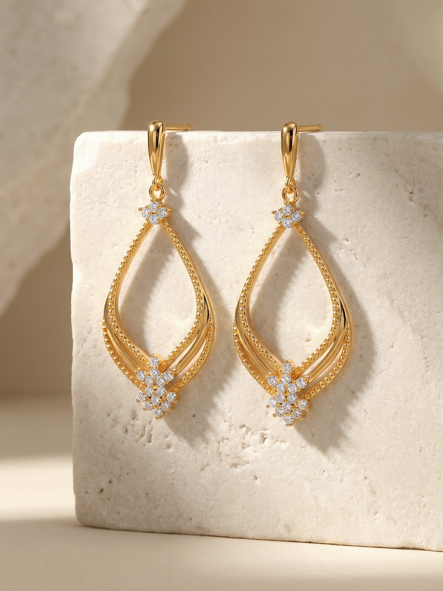 Golden Princess Earrings