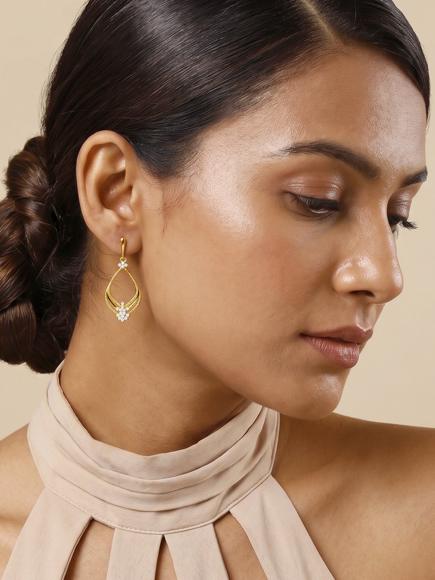 Golden Princess Earrings