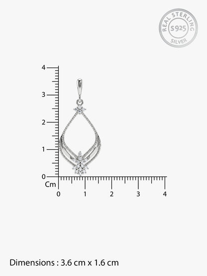 Silver Princess Earrings