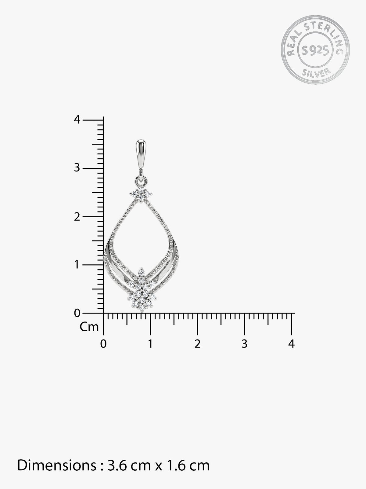 Silver Princess Earrings