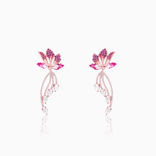 Bhumi Rose Gold Ebony Moment Earrings