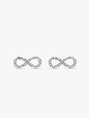 Silver Infinity Heart Ring