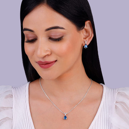 Silver Midnight Blue Set