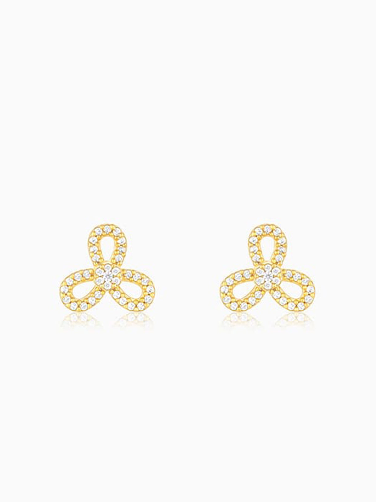 Golden Trifecta Earrings