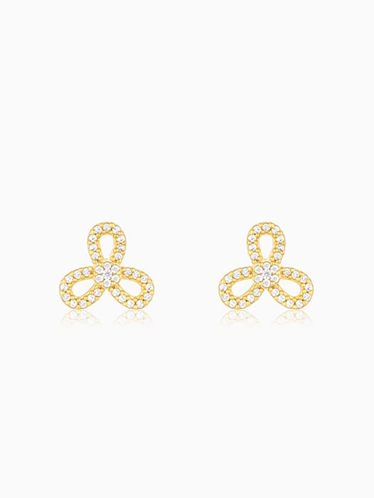 Golden Trifecta Earrings