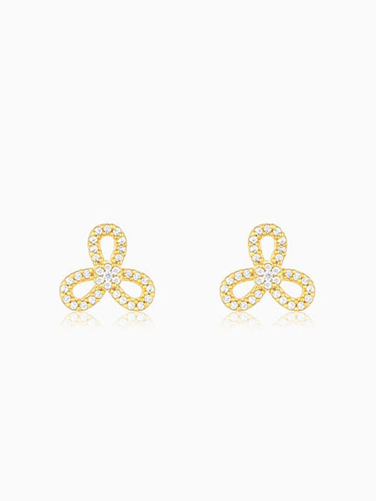 Golden Trifecta Earrings