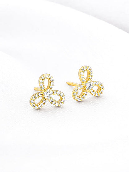 Golden Trifecta Earrings