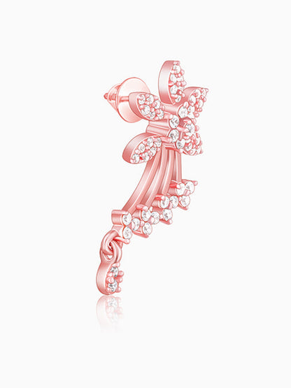 Rose Gold Wings of Shine Earrings