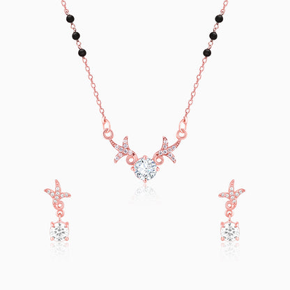 Rose Gold Dear Love Mangalsutra Set