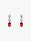 Silver We Fell in Love Earrings
