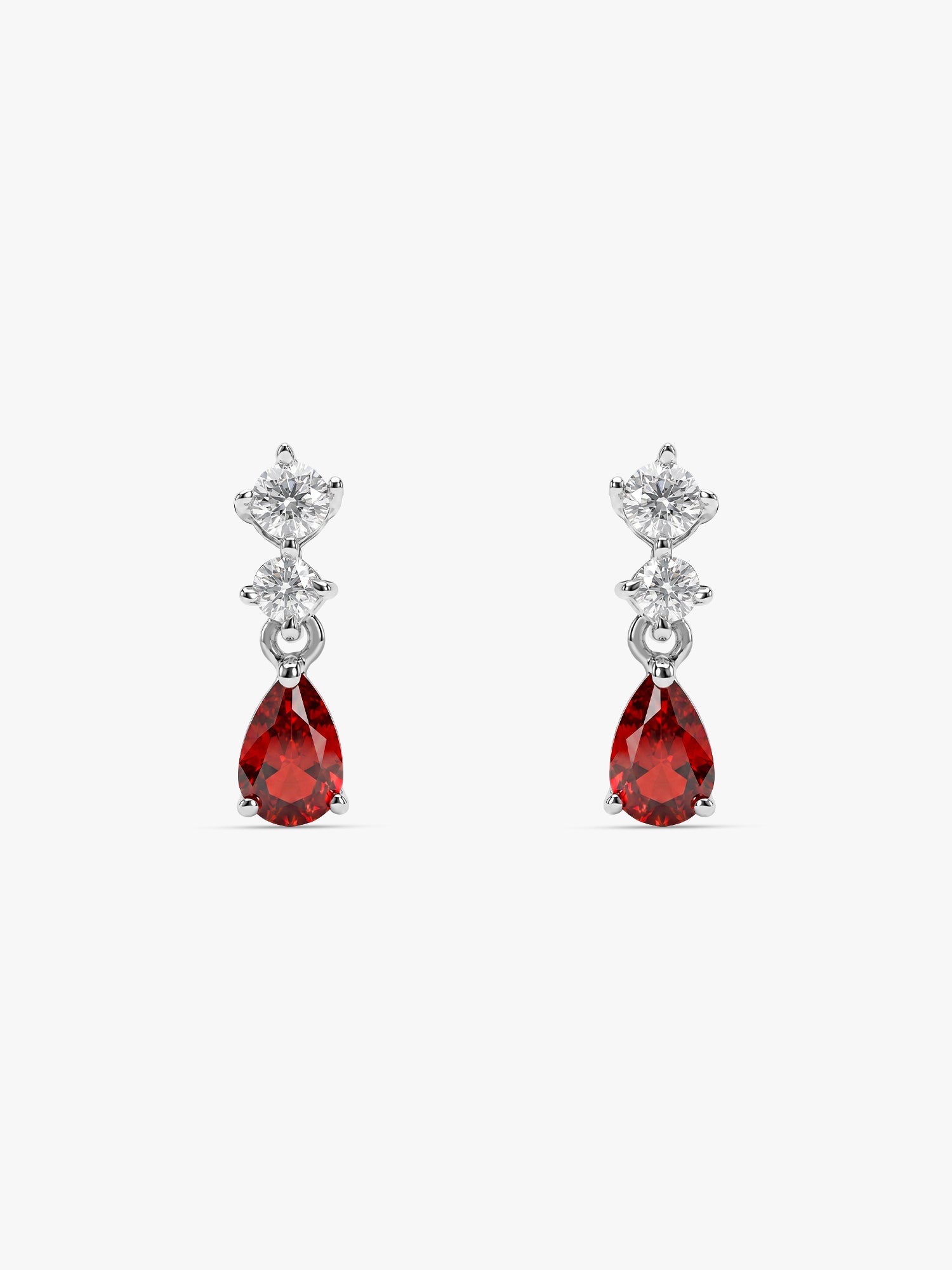 Silver We Fell in Love Earrings