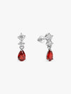 Silver We Fell in Love Earrings