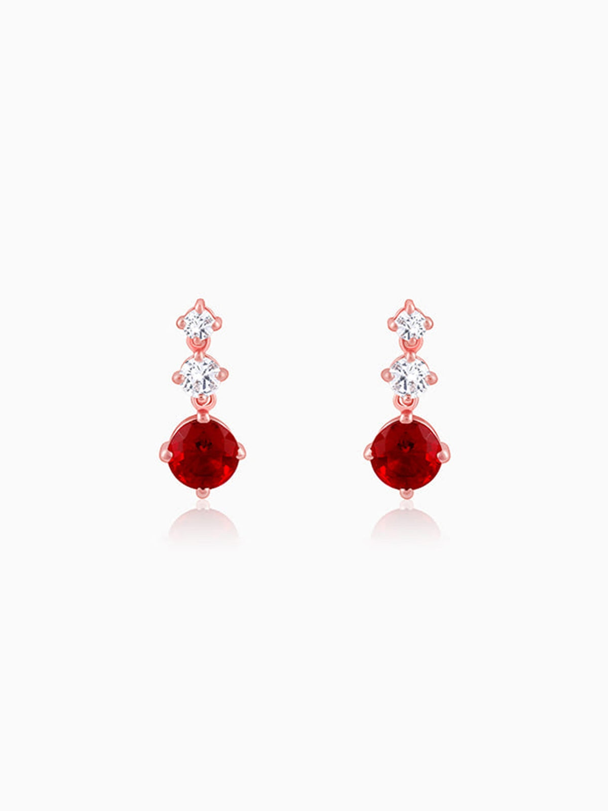Rose Gold Lovely Earrings