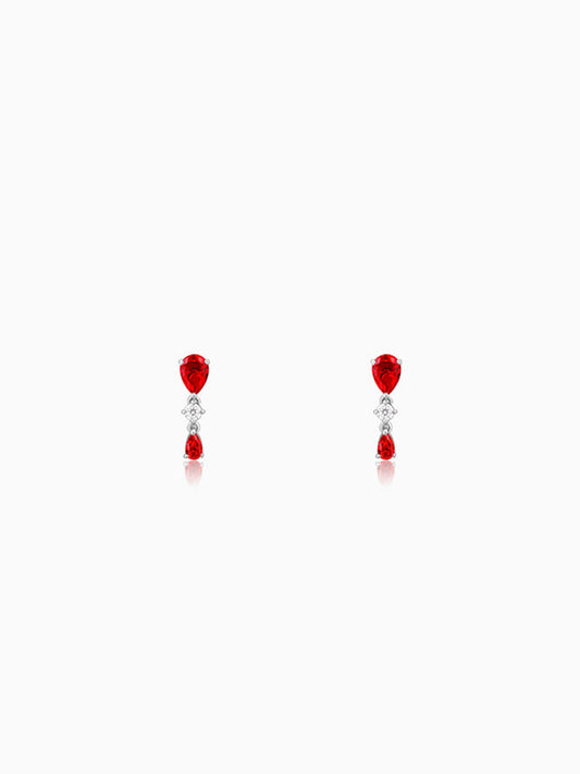 Silver Soulmate Earrings