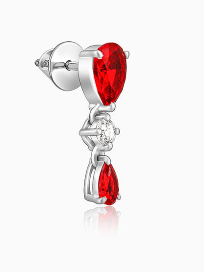 Silver Soulmate Earrings