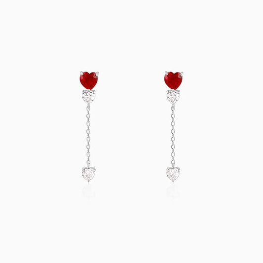 Silver Love In A Day Earrings
