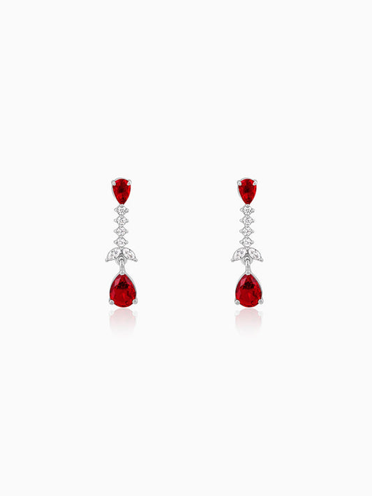 Silver Better Half Earrings