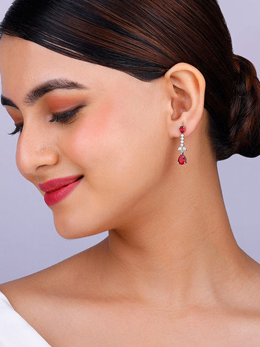 Silver Better Half Earrings
