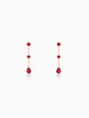 Rose Gold Queen of Love Earrings