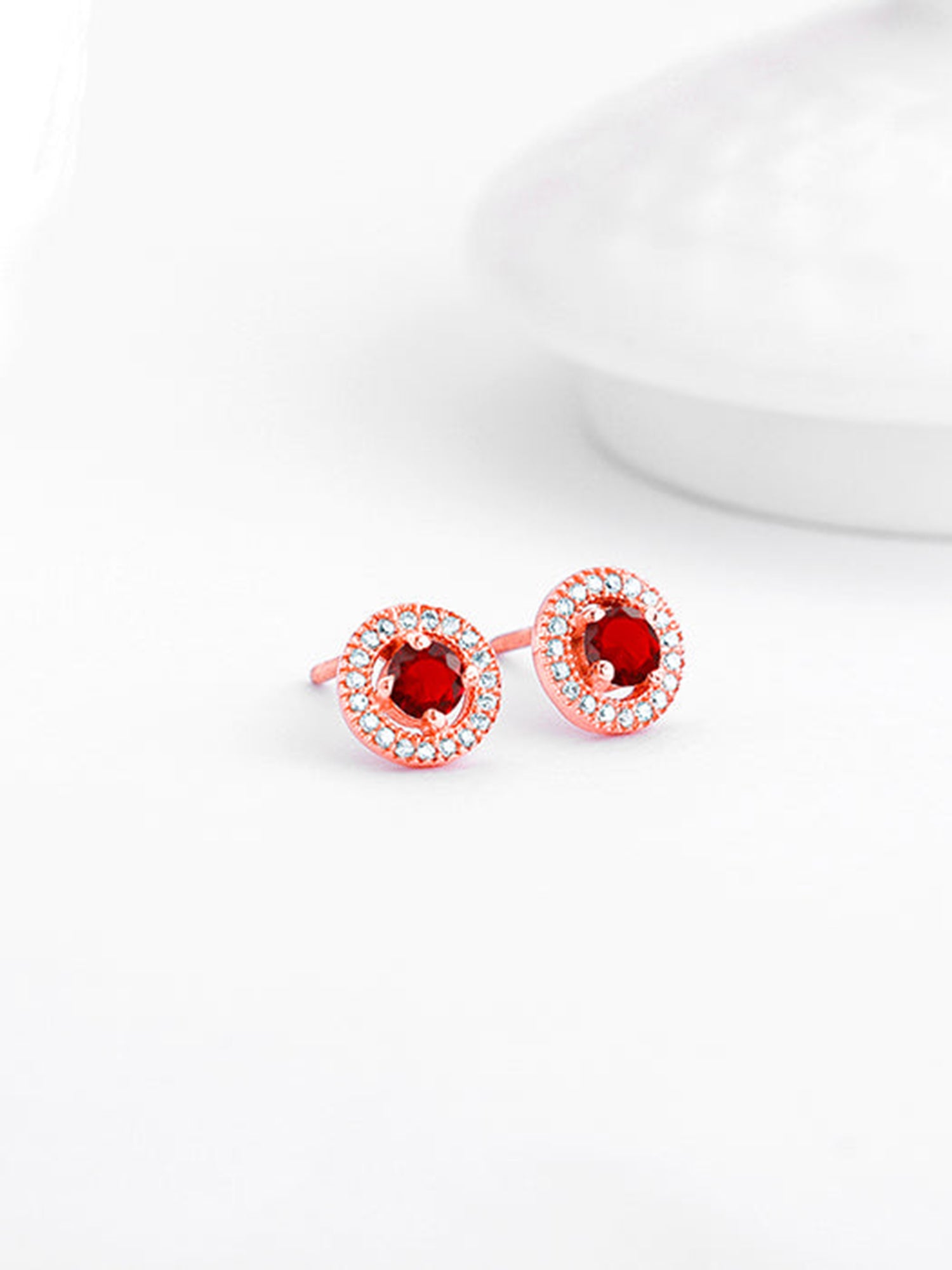 Rose Gold One And Only Earrings