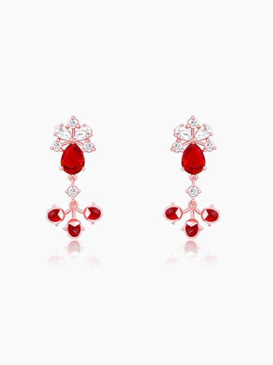 Rose Gold Glory of Love Earrings
