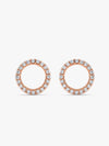 Rose Gold Connected for Life Earrings