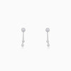 Silver Elegance On The Rise Earrings