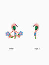 Rose Gold Bee Eater Earrings