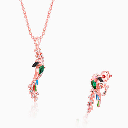 Rose Gold Lovely Bird Set
