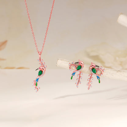 Rose Gold Lovely Bird Set