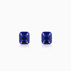 Silver Royal Blue Earrings