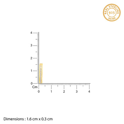 Golden Interconnected Hoop Earrings