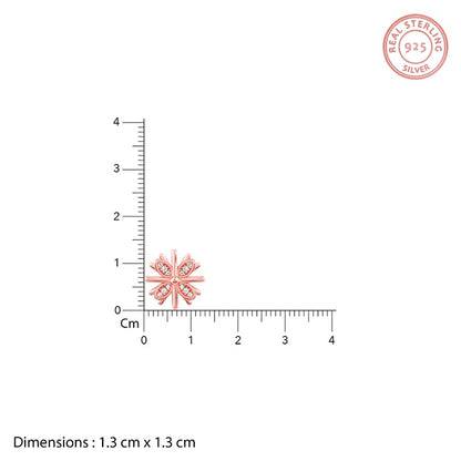 Rose Gold Floral Dreams Earrings