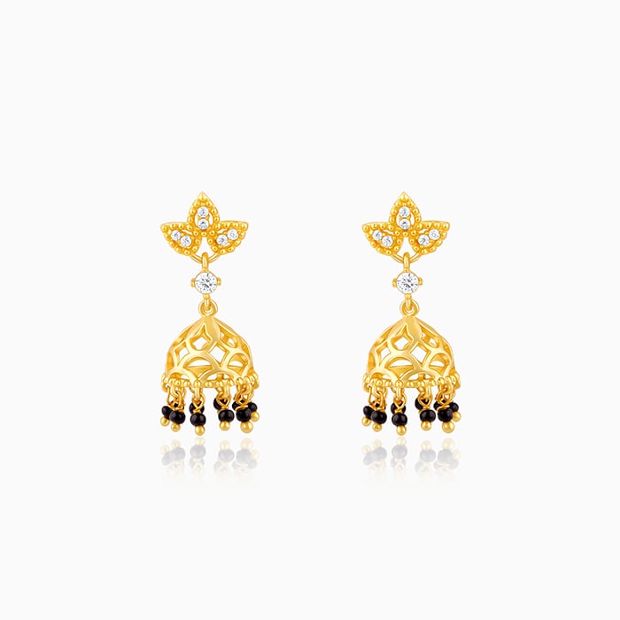 Golden Desire Mangalsutra Jumkis