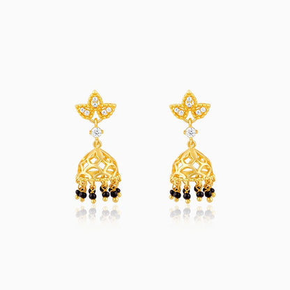Golden Desire Mangalsutra Jumkis